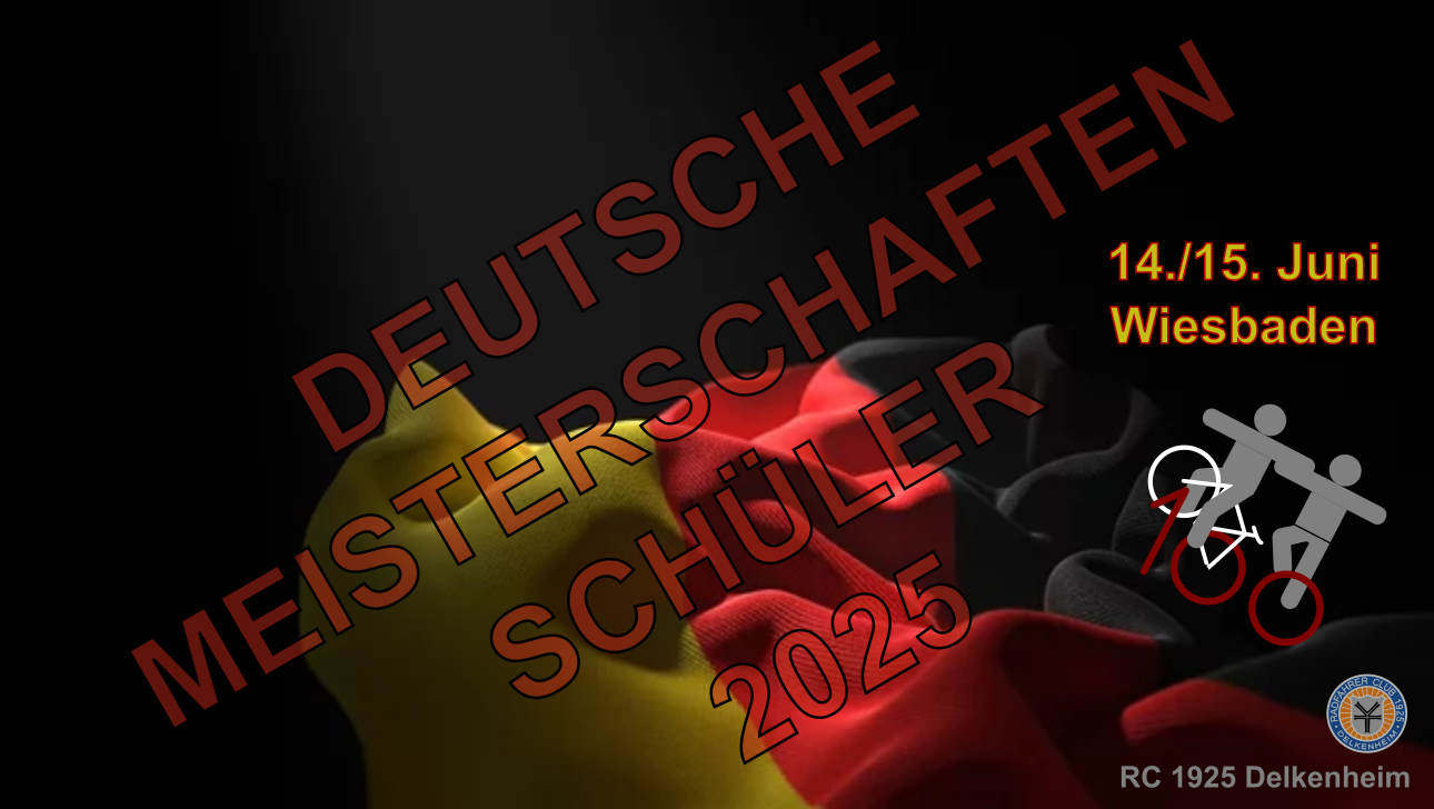 Starterliste zur Deutschen Meisterschaft der Schüler 2025