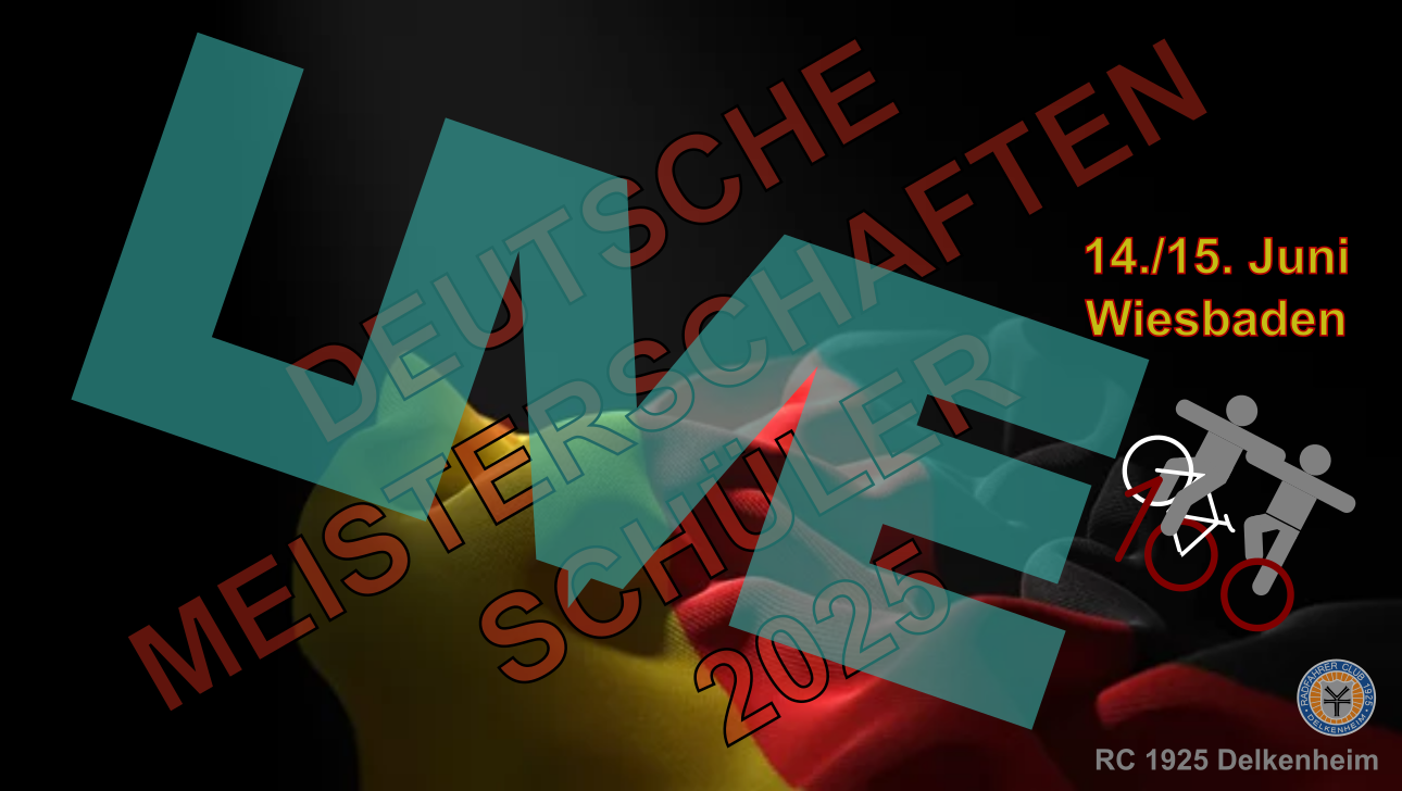 Livestreams zu den Deutschen Hallenradsport Meisterschaften sind angelegt